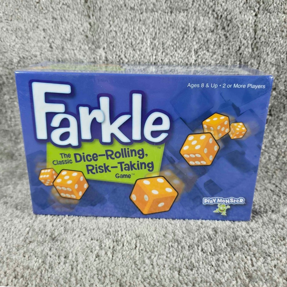 Farkle The Classic‎ Dice Rolling Risk Taking Game Ages 8 Up
